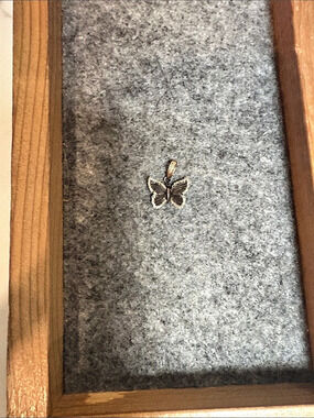 Shakti Butterfly 14k Diamond Pendant